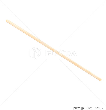Wooden chopsticks white background 125622437