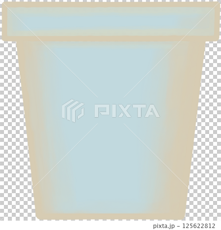 Lovely style and colors of a blue ceramic terracotta pot for grow plant. Lovely style and colors of a blue ceramic terracotta pot for grow plant. 125622812