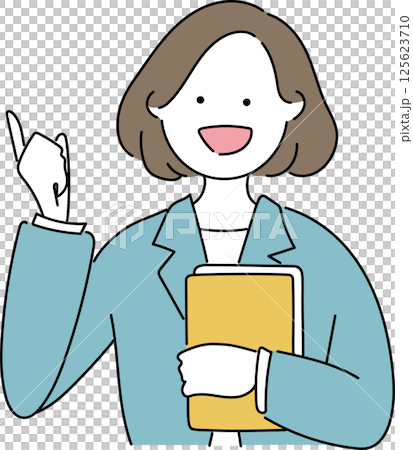 スーツ姿の女性「そんな時は」 スーツ姿の女性「そんな時は」 125623710