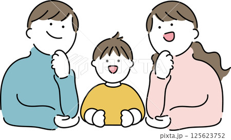 両親と男の子で「いいね」 125623752