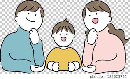 両親と男の子で「いいね」 125623752