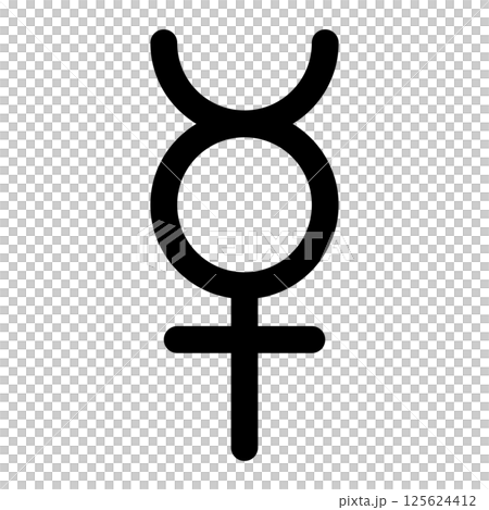 mercury alchemy icon mercury alchemy icon 125624412