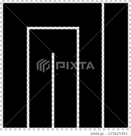 家紋です。椎本といいます。源氏香の一種です。 125625361