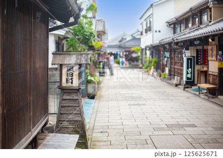 日田市　豆田町の風景 125625671