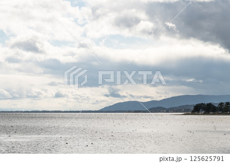 【奥琵琶湖から望む】 【奥琵琶湖から望む】 125625791