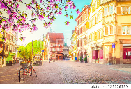 Colmar, beautiful town of Alsace, France 125626529