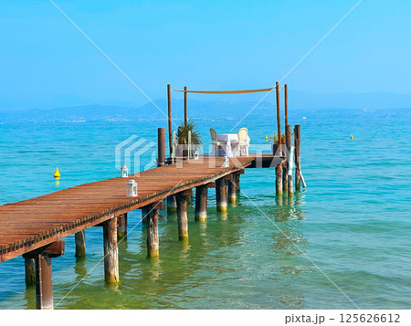 Lake Garda at summer Lake Garda at summer 125626612