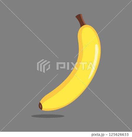 Bananas in flat style on background. Bananas in flat style on background. 125626633
