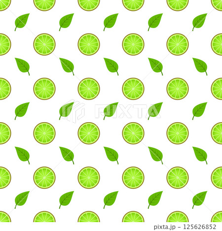 Kiwi seamless pattern ripe kiwi and leaves on white background. Kiwi seamless pattern ripe kiwi and leaves on white background. 125626852