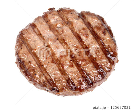 美味しそうなパティ 125627021