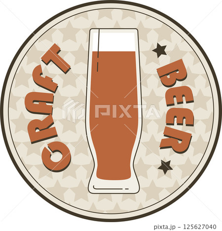 Circle Bierdeckel Vector Illustration 125627040
