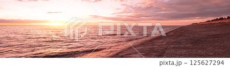 Dead sea salt shore at sunrise. Minimalist landscape. Nature background. Israel. Serenity beach Dead sea salt shore at sunrise. Minimalist landscape. Nature background. Israel. Serenity beach 125627294