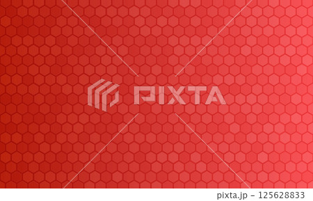 Geometric red abstract background with hexagons. Geometric red abstract background with hexagons. 125628833