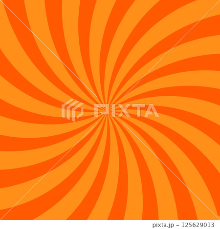 Solar explosion sun burst effect orange background. 125629013