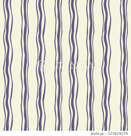 Seamless pattern with wavy vertical stripes Seamless pattern with wavy vertical stripes 125629276