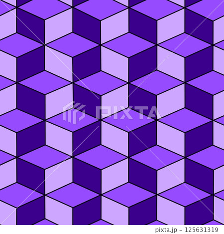 Seamless wallpaper of abstract background with hexagons 125631319