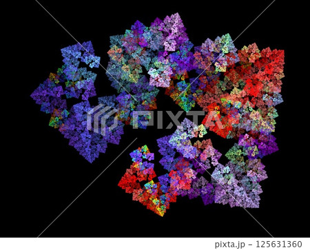 Imaginatory fractal abstract background Image Imaginatory fractal abstract background Image 125631360