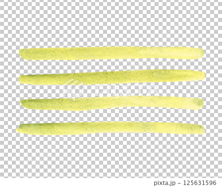 Light green yellow Horizontal Brush Strokes, Lines. Watercolor Hand drawn Stripes illustration isolated. Design element, texture or background. Light green yellow Horizontal Brush Strokes, Lines. Watercolor Hand drawn Stripes illustration isolated. Design element, texture or background. 125631596