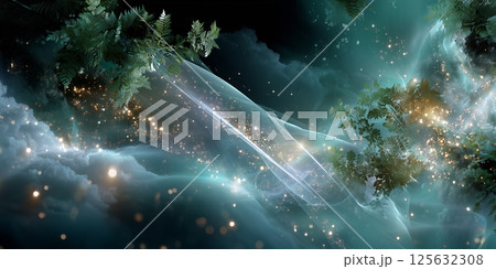Abstractions and scenes on the theme of astrology, nature, city, fictional world. 125632308