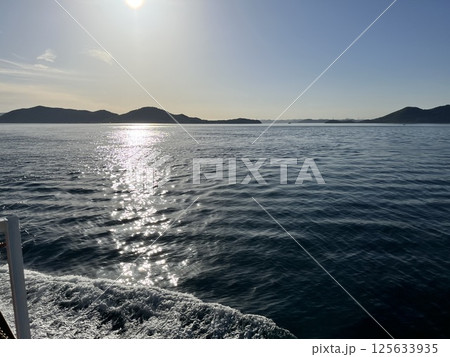 瀬戸内海 空と海 瀬戸内海 空と海 125633935