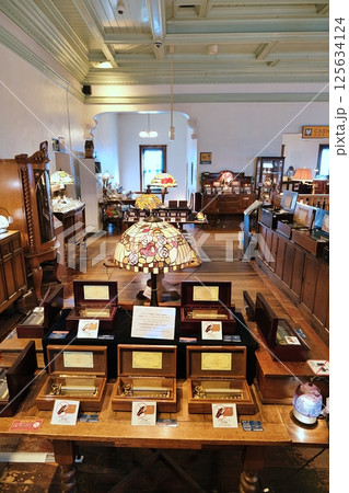 北海道 小樽オルゴール堂の風景 北海道 小樽オルゴール堂の風景 125634124