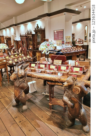 北海道 小樽オルゴール堂2号館アンティークミュージアムの風景 北海道 小樽オルゴール堂2号館アンティークミュージアムの風景 125634418