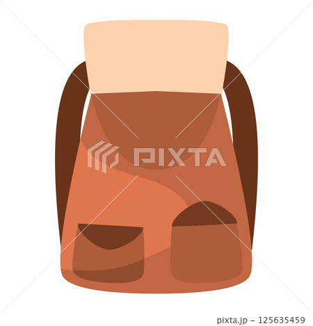 School backpack icon. Vector School backpack icon. Vector 125635459