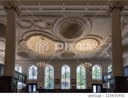 Architecture splendour of The Church of King Charles the Martyr. 125635492