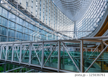 近未来の風景　東京国際フォーラム 125636761