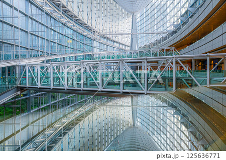近未来の風景 東京国際フォーラム 近未来の風景 東京国際フォーラム 125636771