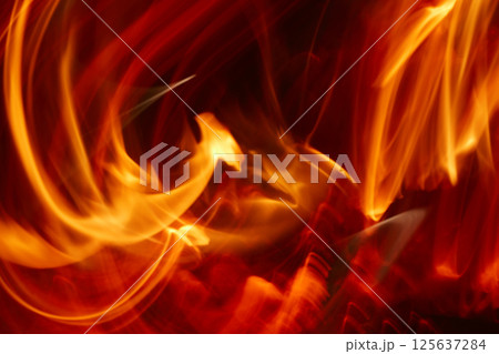 ゆらめく炎（炎単品）42 125637284