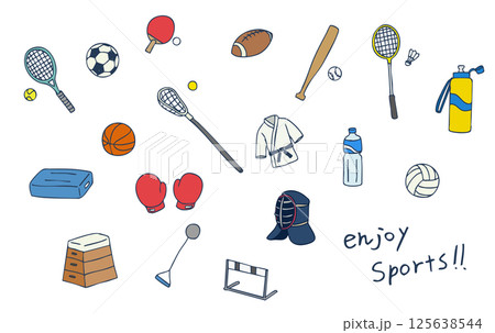 スポーツイラスト(フルカラー) スポーツイラスト(フルカラー) 125638544