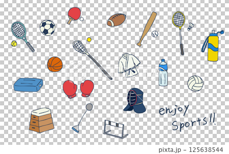 スポーツイラスト(フルカラー) スポーツイラスト(フルカラー) 125638544