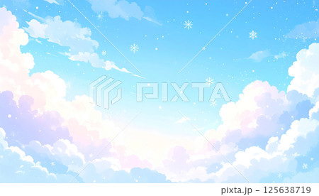 ファンタジーの空と雲 125638719