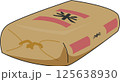 米袋に入った備蓄米のイラスト 125638930