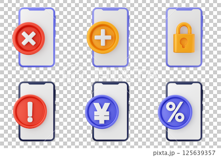 3d smartphone app icon set bundle 3d smartphone app icon set bundle 125639357