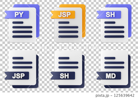 3d file format type icon set bundle py jsp sh md 3d file format type icon set bundle py jsp sh md 125639642