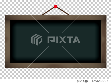 A blackboard A blackboard 125640297
