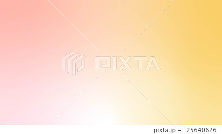 カラフルなグラデーション背景素材(オレンジ) 125640626