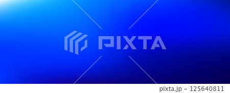 Deep blue sea gradient wallpaper. Abstract dark navy underwater background. Blurred ocean backdrop for presentation, banner, brochure, poster, booklet. Deep water or night sky concept design. Vector 125640811