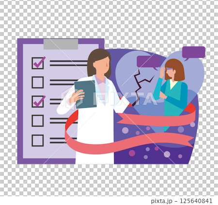 Female clinical psychologist 125640841