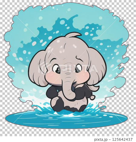 cute boy in suit 125642437