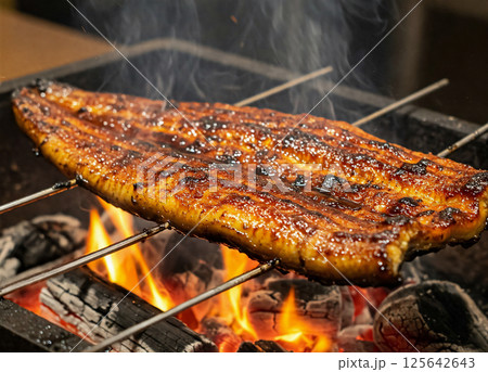 うなぎの蒲焼き 125642643