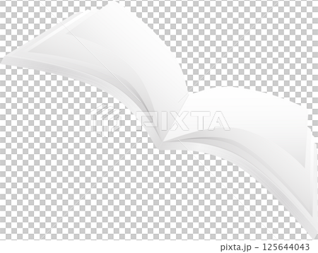 Isolated book illustration. 125644043