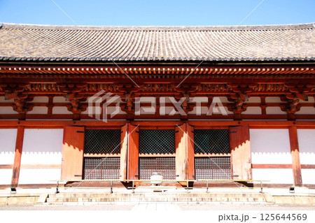 京都府 東寺・講堂(重要文化財) 京都市 南区 九条町 2022年2月 京都府 東寺・講堂(重要文化財) 京都市 南区 九条町 2022年2月 125644569