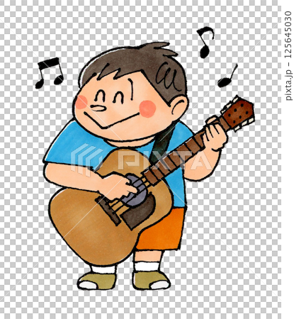 彈吉他的男孩 彈吉他的男孩 125645030