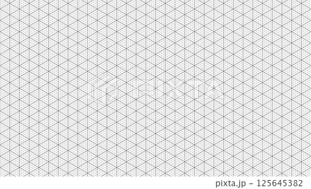 Isometric triangular grid pattern Isometric triangular grid pattern 125645382