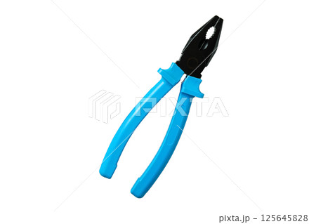 Pliers used for various tasks, symbolizing hard work on Labor Day, isolated on white 125645828