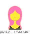 若い女性 125647483