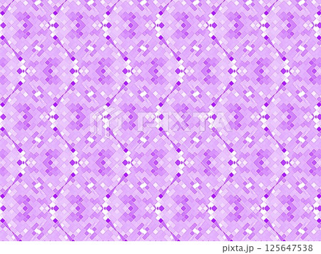 紫のモザイクが織りなす繊細で抽象的な幾何学模様の背景33 125647538